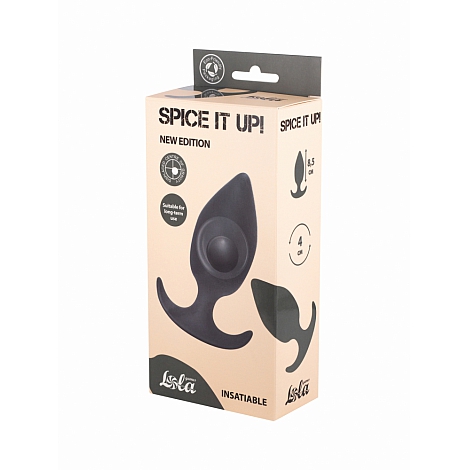 Пробка со смещенным центром тяжести Spice it up Insatiable Dark grey