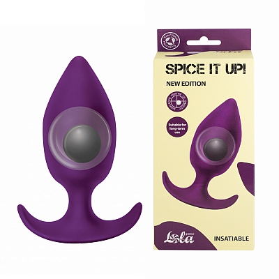 Пробка со смещенным центром тяжести Spice It Up Insatiable Ultraviolet, 10,5 см