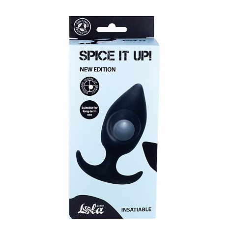 Пробка со смещенным центром тяжести Spice it up Insatiable Black