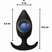 Пробка со смещенным центром тяжести Spice it up Insatiable Black
