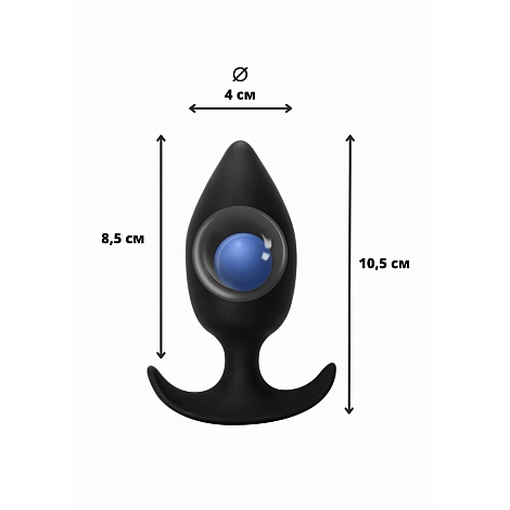 Пробка со смещенным центром тяжести Spice it up Insatiable Black