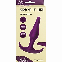 Анальная пробка Spice It Up Starter Ultraviolet, 10,5 см