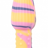 Анальная втулка трехцветная Joy Tricolour Butt Plug You2Toys