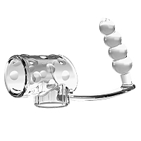 Анальная пробка и насадка на член