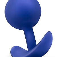 Анальная втулка со смещенным центром тяжести Performance Plug Indigo
