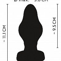 Анальная пробка супермягкая Super Soft Butt Plug