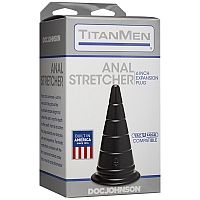 Анальная пробка серии TitanMen Anal Stretcher 6 Plug