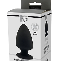 Анальная втулка Cheeky Love Premium Silicone Plug M, 11 см