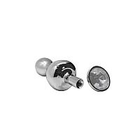 Анальная пробка Lollypop Double Ball White S