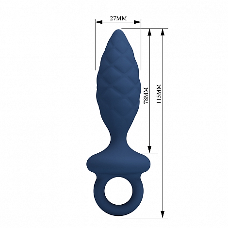 Анальная пробка Pretty Love Mr. Play, 11,5 см