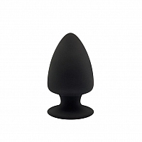 Анальная втулка черная SileXD Plug Model 1, XS