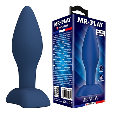 Анальная пробка Pretty Love Mr. Play, 12 см