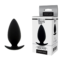 Анальная втулка Cheeky Love Anal Plug Medium Black