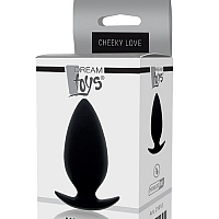 Анальная втулка Cheeky Love Anal Plug Medium Black