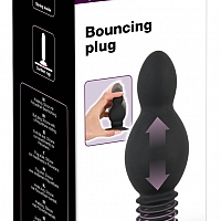 Анальная пробка с пружинным механизмом Bouncing Plug by Black Velvets
