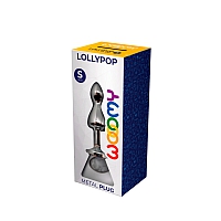 Анальная пробка Lollypop Double Ball White S