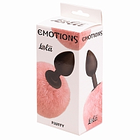 Анальная Пробка с Хвостом Emotions Fluffy Pink