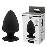 Анальная втулка Cheeky Love Premium Silicone Plug M, 11 см