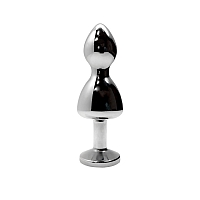 Анальная пробка Lollypop Double Ball White S