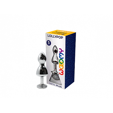 Анальная пробка Lollypop Double Ball White S