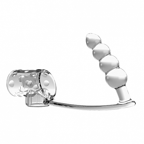 Анальная пробка и насадка на член