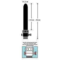 Насадка для анального душа Total Splash