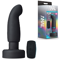 Анальный массажер с римминг эффектом Anal Adventures Platinum Plug 1,5"