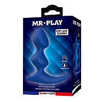 Массажер простаты ребристый Pretty Love Mr. Play, 11,8 см