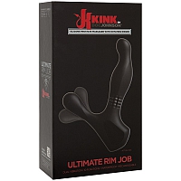 Вибромассажер простаты с функцией римминг KINK Ultimate Rim Job