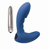 Стимулятор простаты с вибрацией Wonder Touch Blue
