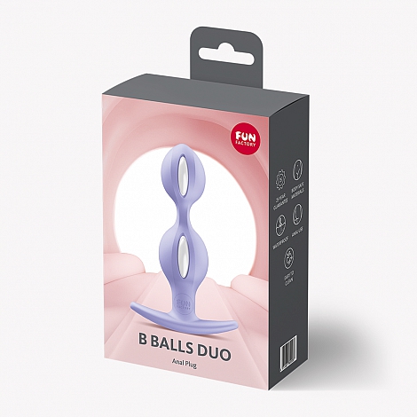Анальный стимулятор с шариками B Balls Duo