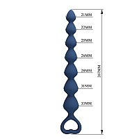 Анальная цепочка Mr. Play Andrew, 26,7 см