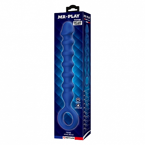 Анальная цепочка Mr. Play George, 28,5 см