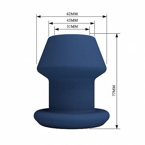 Анальная пробка с туннелем Mr. Play Jack S