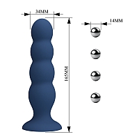 Пробка анальная со смещенным центром тяжести XL, 16,5 см