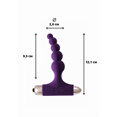 Анальная пробка с вибрацией Spice it up New Edition Splendor Ultraviolet