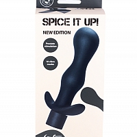 Анальная пробка с вибрацией Spice it up passion black
