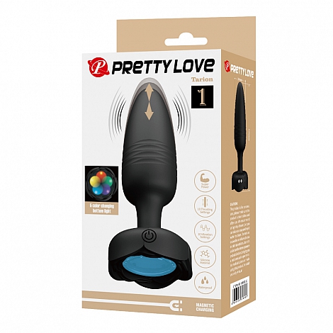 Анальный вибростимулятор с ротацией Tarion Pretty Love