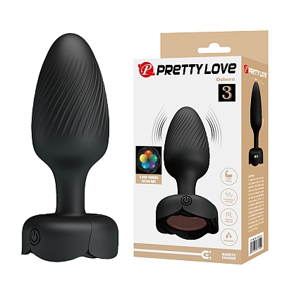 Анальный Вибростимулятор с Подсветкой Pretty Love