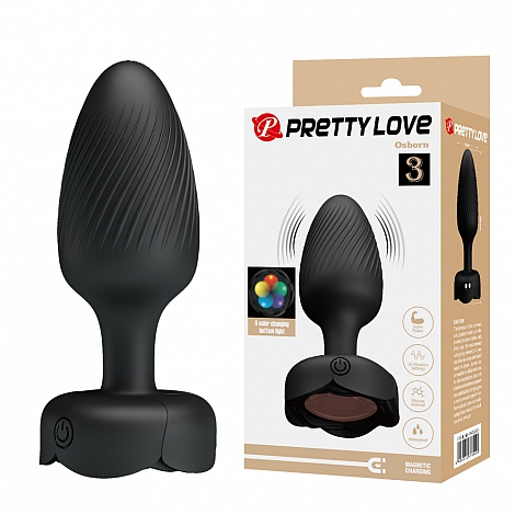 Анальный Вибростимулятор с Подсветкой Pretty Love
