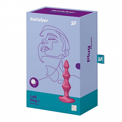 Анальный вибростимулятор Satisfyer Lolli Plug 1 розовый