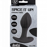 Перезаряжаемая анальная пробка из мягкого силикона Spice it Up Allure