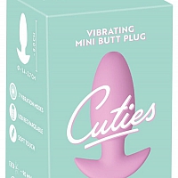 Мини анальная пробка с вибрацией