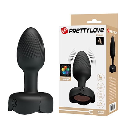 Анальный Вибростимулятор с подсветкой Pretty Love