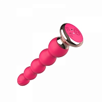 Анальный вибромассажер с пультом ДУ Mini Vibrator