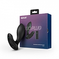 Вибровтулка анальная черная Nexus Duo Plug