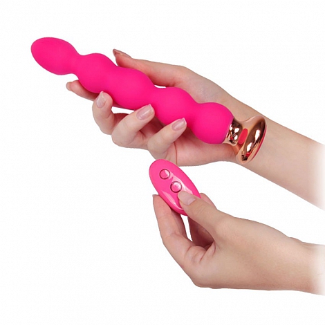 Анальный вибромассажер с пультом ДУ Mini Vibrator