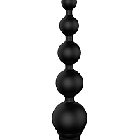 Анальная цепочка со съемной вибропулей с пультом ДУ Remote Graduating Beads