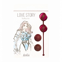 Набор сменных вагинальных шариков Love Story Valkyrie Wine Red