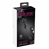Вагинальные шарики с электростимуляцией XouXou E-Stim Love Balls